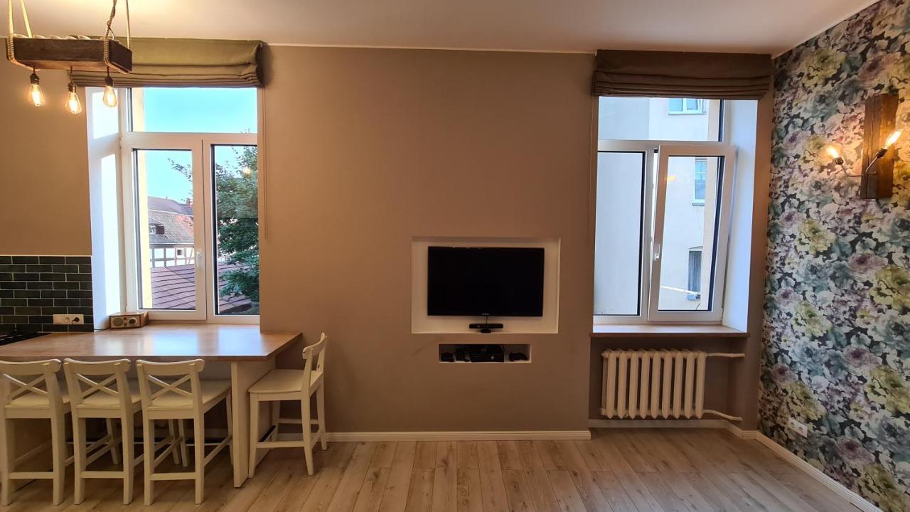 Family Apartment In Klaipeda Old Town Eksteriør bilde